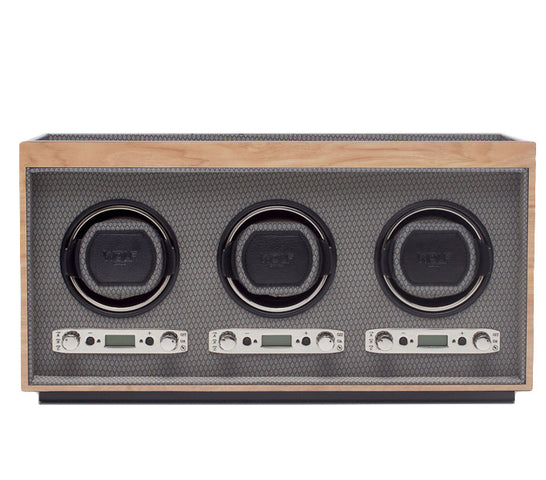 Wolf Meridian Triple Winder Blonde