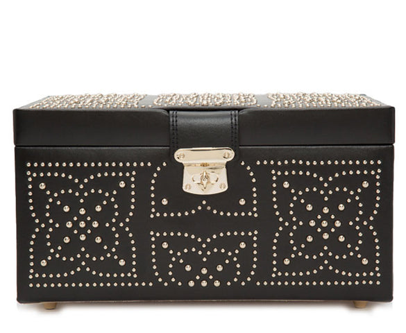 Wolf Marrakesh Medium Jewellery Box Black 308102