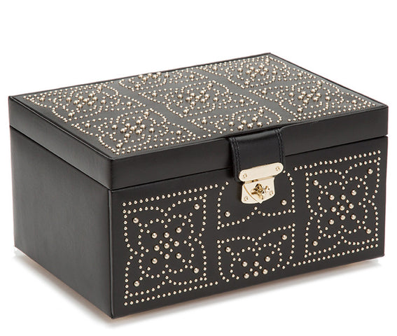 WOLF Jewellery Box Marrakesh Medium Black