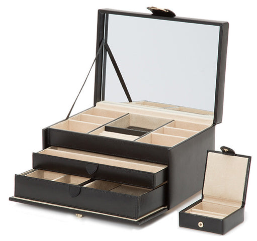 WOLF Jewellery Box Marrakesh Medium Black