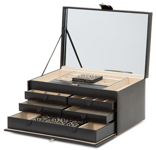 WOLF Jewellery Box Marrakesh Large Black