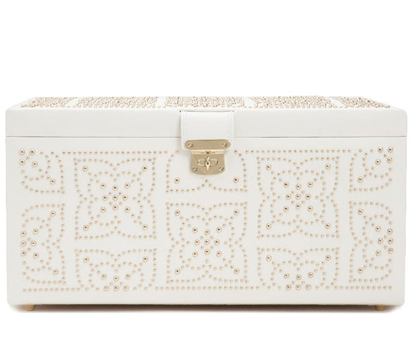 Wolf Marrakesh Large Jewellery Box Cream 308253