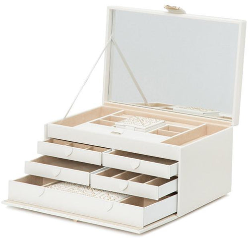 Wolf Marrakesh Large Jewellery Box Cream 308253