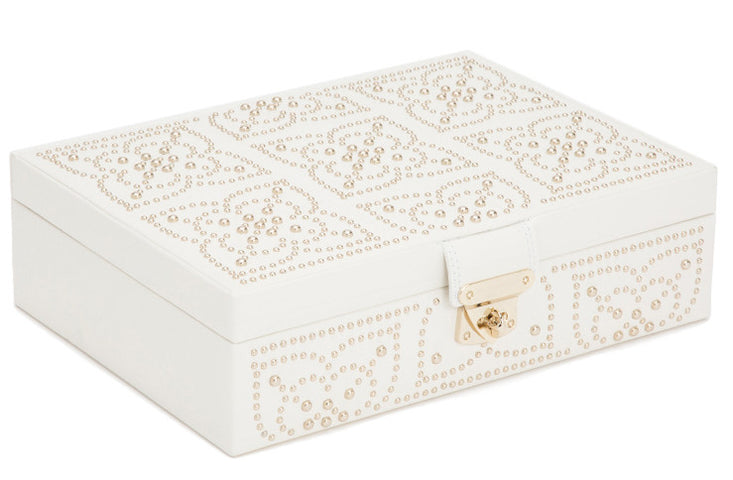 WOLF Jewellery Box Marrakesh Flat Cream