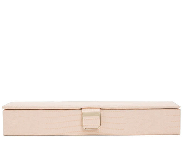 Wolf Palermo Safe Deposit Box Blush Lizard 213594