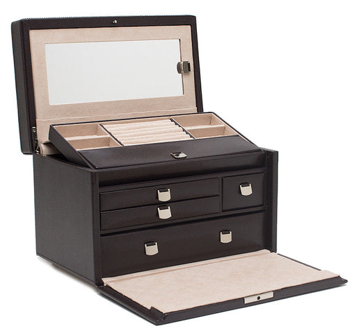 WOLF Jewellery Box London Medium Cocoa