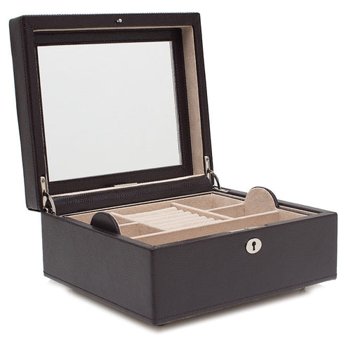 WOLF Jewellery Box London Square Cocoa