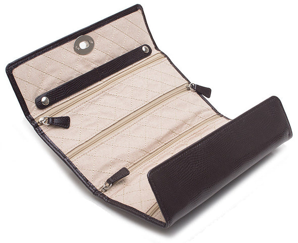 WOLF Jewellery Roll London Cocoa