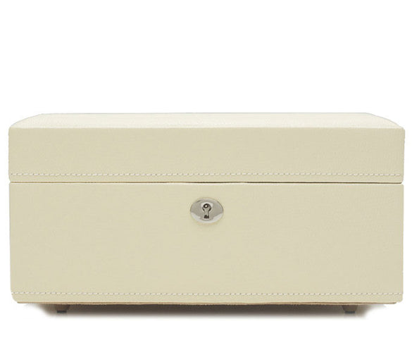 Wolf London Square Jewellery Box Cream 315253