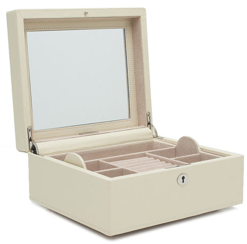 WOLF Jewellery Box London Square Cream