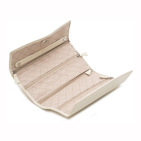 WOLF Jewellery Roll London Cream