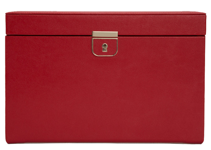 Wolf Jewellery Box Palermo Large Red 213072