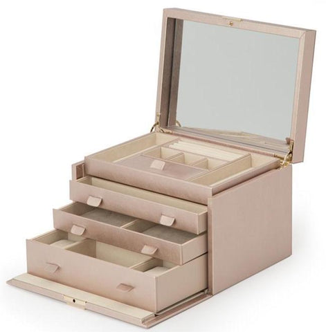 Wolf Jewellery Box Palermo Large Rose Gold 213016