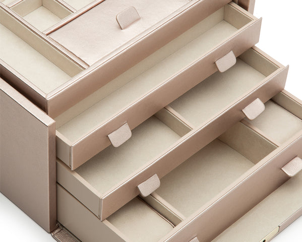 WOLF Jewellery Box Palermo Large Rose Gold