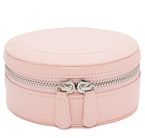 Wolf Jewellery Case Sophia Mini Zip Rose Quartz 392315