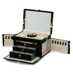 Wolf Jewellery Case Zoe Large Forest Green 393012