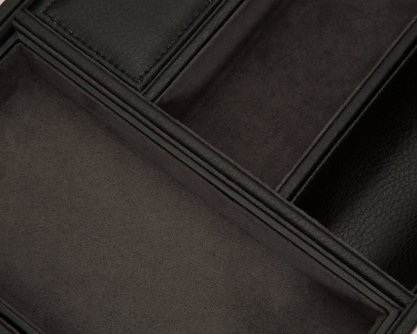 WOLF Valet Tray With Cuff Blake Black Grey