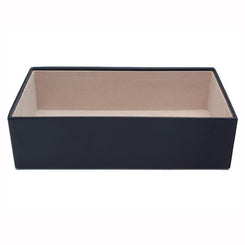 WOLF Vault Tray Deep 4in Black