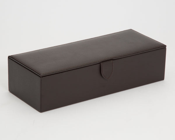 WOLF Watch Box Blake 5 Piece Brown