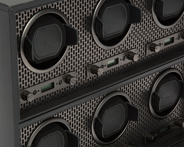 WOLF Watch Winder Axis 6 Piece Powder Coat