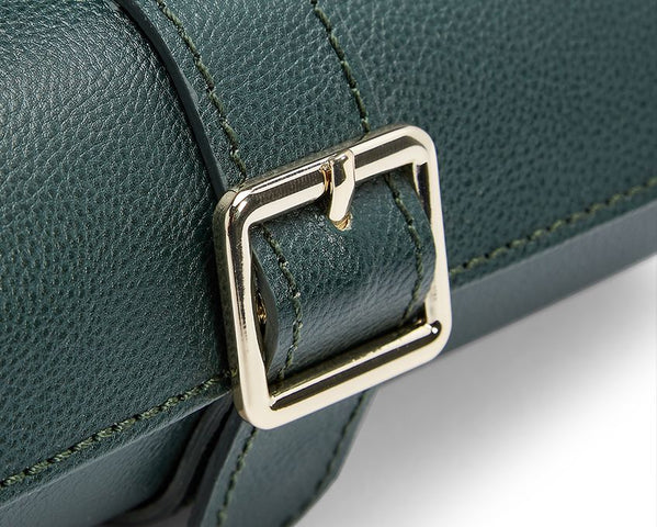 WOLF Watch Roll British Racing Green Triple