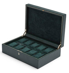 Wolf Watch Box British Racing Green 10pc 792741