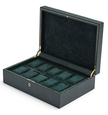 Wolf Watch Box British Racing Green 10pc 792741