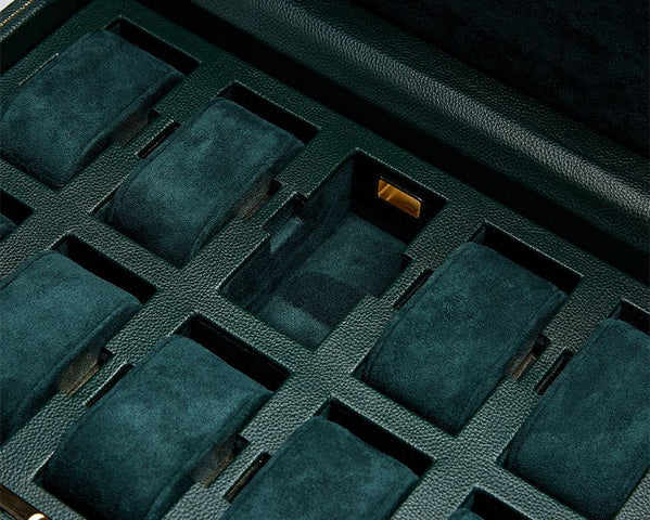 WOLF Watch Box British Racing Green 10pc