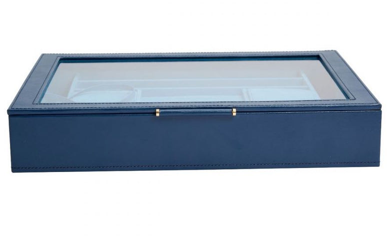 WOLF Jewellery Box Sophia With Window Indigo