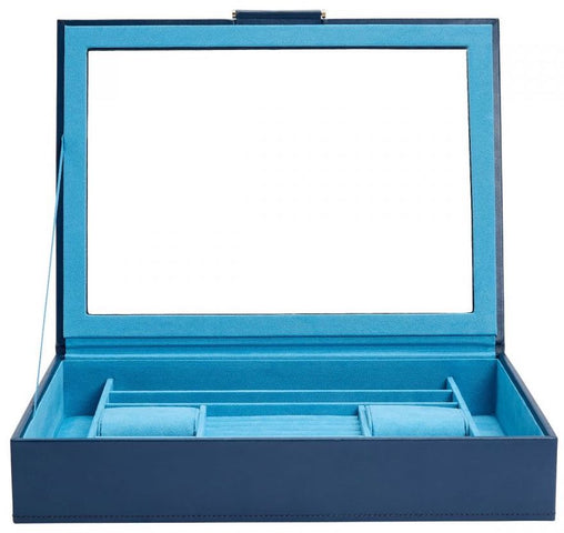 WOLF Jewellery Box Sophia With Window Indigo