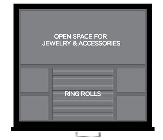 WOLF Watch & Jewellery Safe Atlas Titanium