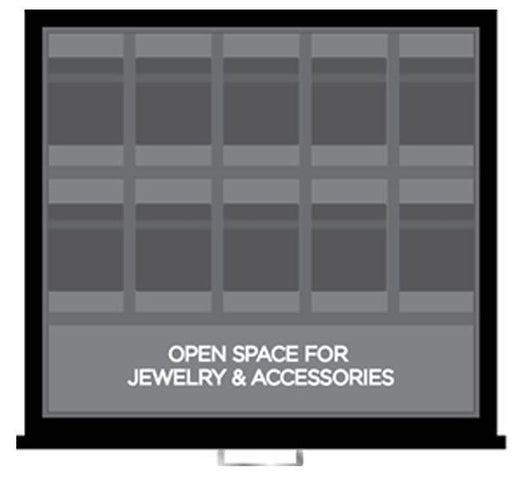 WOLF Watch Safe Atlas 8 Piece Onyx