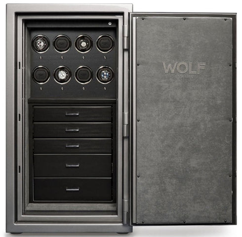 WOLF Watch Safe Atlas 8 Piece Titanium 491865
