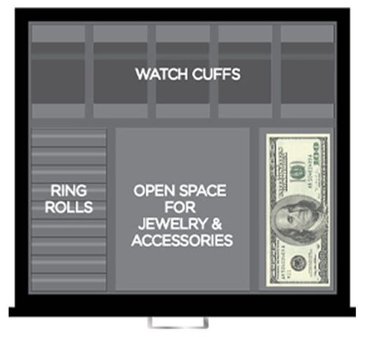 WOLF Watch Safe Atlas 12 Piece Titanium