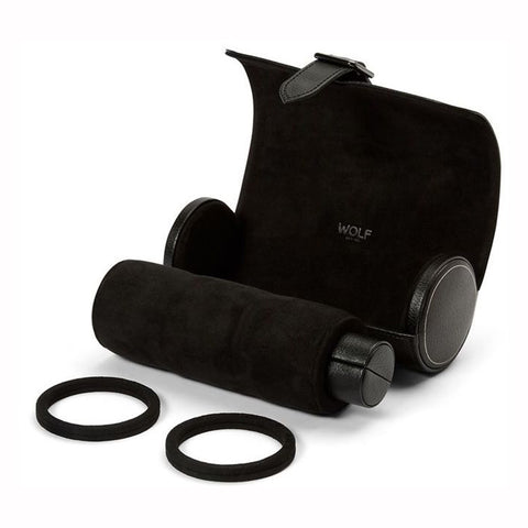 WOLF Watch Roll British Racing Black Triple