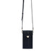 Wolf Mimi Collection Leather Black Phone Case with Wristlet and Lanyard, 768502
