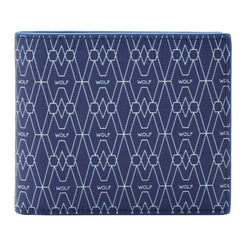 Wolf Signature Vegan Collection Blue Billfold Wallet, 776024