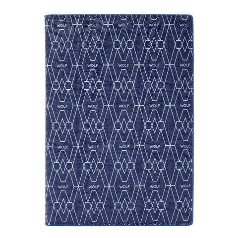Wolf Signature Vegan Collection Blue Passport Sleeve, 776624