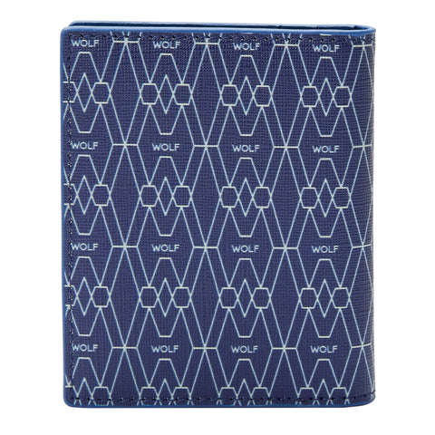 Wolf Signature Vegan Collection Blue Range ID Card Case