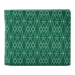 Wolf Signature Vegan Collection Green Billfold Wallet, 776030