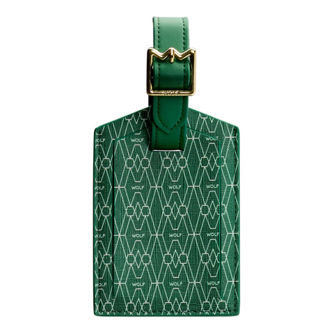 Wolf Signature Vegan Collection Green Luggage Tag, 776730