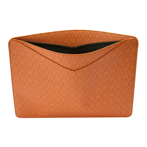 Wolf Signature Vegan Collection Orange Laptop Sleeve