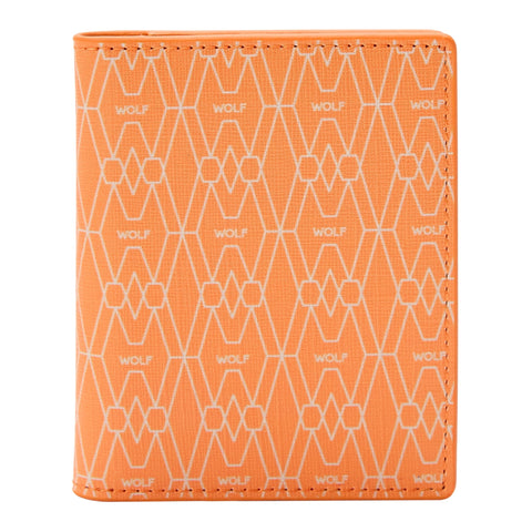 Wolf Signature Vegan Collection Orange Range ID Card Case, 776339