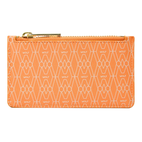 Wolf Signature Vegan Collection Orange Range Zip Case, 776539