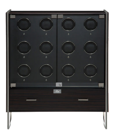 Wolf 1834 Regent 12 Piece Cabinet Watch Winder 468040