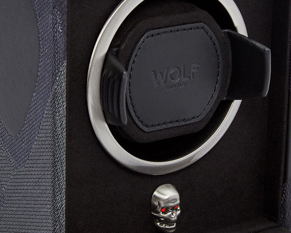 WOLF Watch Winder Cub Memento Mori Black