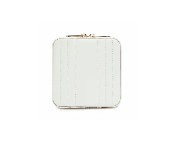 WOLF Jewellery Case Maria Zip Small White