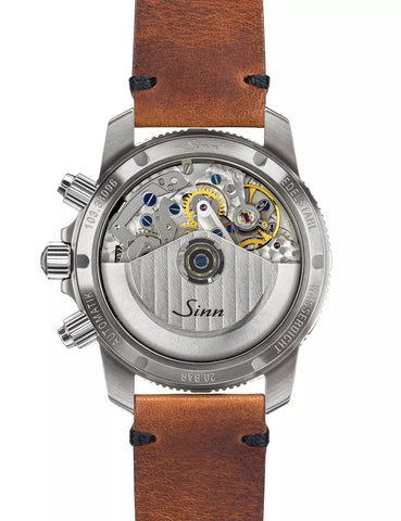 Sinn 103 St Sa Flieger Chronograph Vintage Cowhide Brown Watch