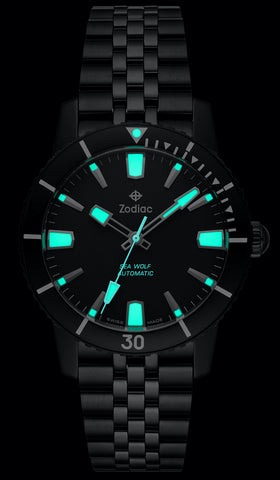 Zodiac Watch Super Sea Wolf Compression D