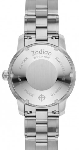 Zodiac Watch Super Sea Wolf World Time GMT